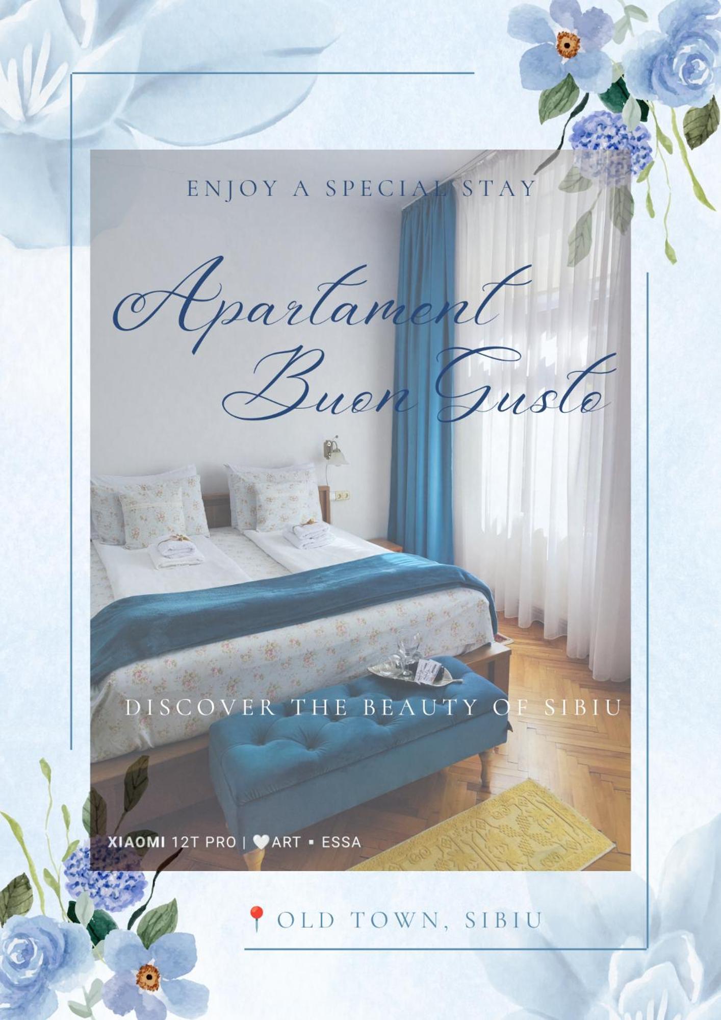 Apartament Buon Gusto,Near Main Square And Liar Bridge,Historical Side Of City Center Sibiu Buitenkant foto